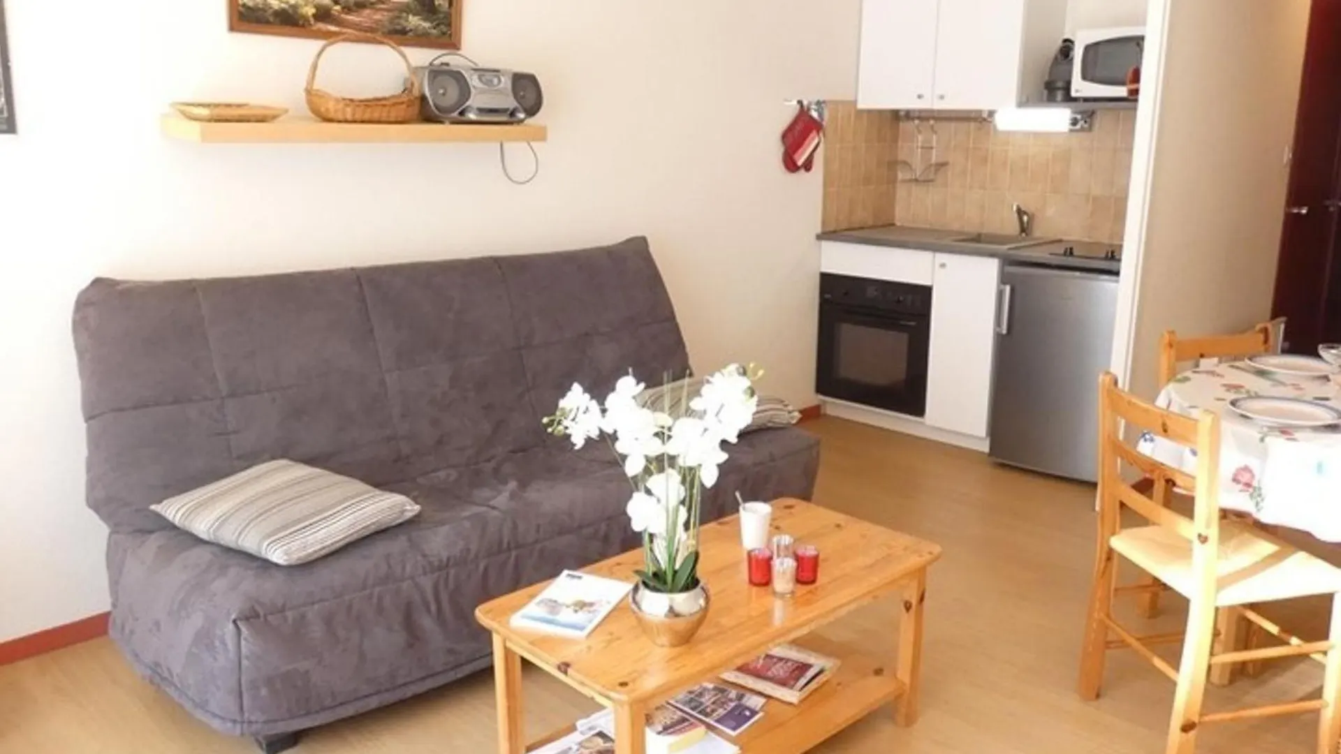 Appartement T2 Pour 4 A 5 Pers, Saint-Lary-Soulan, Cuisine Equipee, Balcon Sud, Proche Services Et Loisirs - Fr-1-457-221 Francja